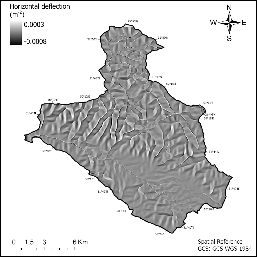 Horizontal Deflection Map