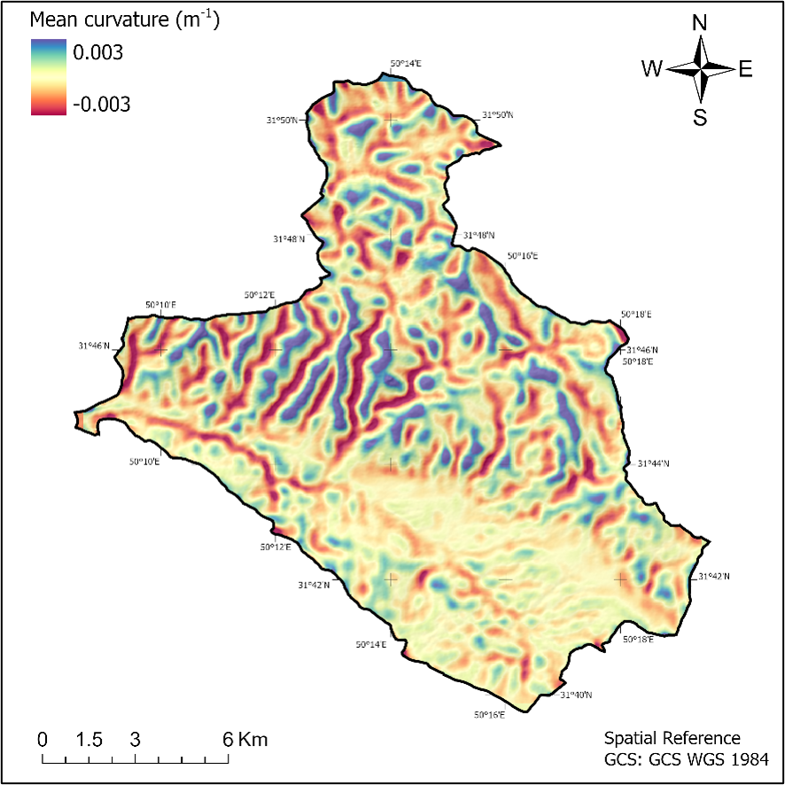 Mean Curvature Map